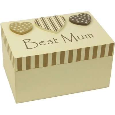 Morex Dřevěná krabička Best Mum D0421