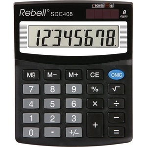  Настолен калкулатор Rebell SDC408+ (SDC408) Калкулатори