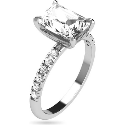 iZlato Forever Diamantová obruč z bílého zlata pro diamant Doria CSTM5PW 200