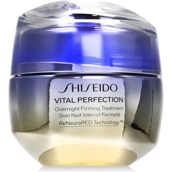 Shiseido Vital Perfection Overnight Firming Treatment стягащ нощен крем за лице с лифтинг ефект 50 ml за жени