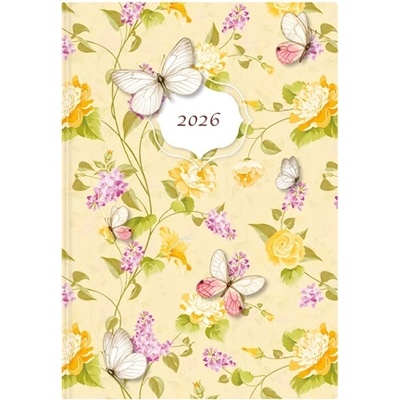 Kalendart Календар Joy 2026 J015 A5 Седмичен планер Пеперуда 26T015J-218 (26T015J-218)