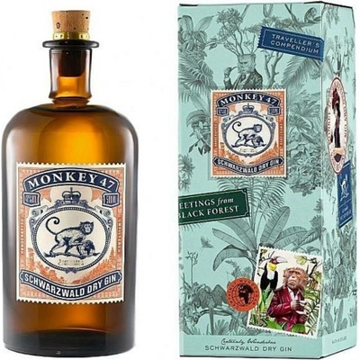Monkey 47 Dry Gin 47% 0,5 l (holá láhev)