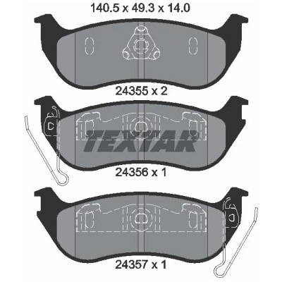 TEXTAR 2435501
