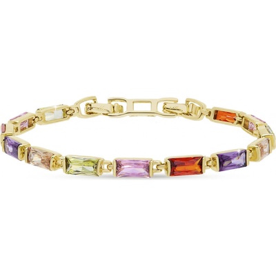 Biju Pozlacený náramek multicolor 2952 2002952