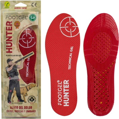 FOOTGEL CAMINO Gelové vložky ČervenáBílá