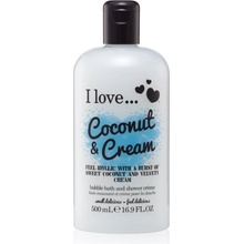 I Love Bubble Bath & Shower Crème Coconut Cream sprchový krém 500 ml