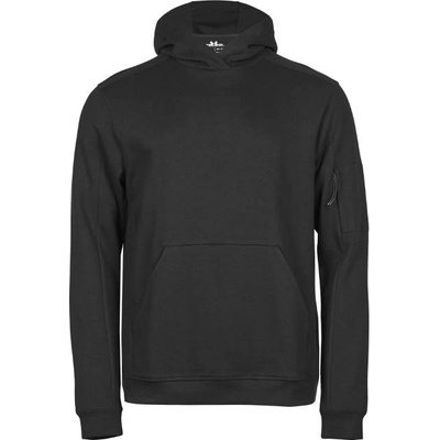 TEE JAYS tj5702 athletic / Мъжки суичър с качулка - черен m (18570200202)