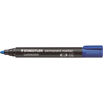 STAEDTLER Маркер Staedtler Lumocolor 352, перм, об връх, син (21128-А-СИН)