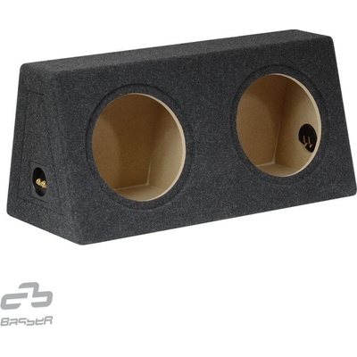 Uzavretá dvojitá ozvučnica Basser C1020X2 Black