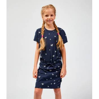 Sam 73 Тъмно синя рокля за момичета с шарка SAM 73 Welo Sam 73 | Sin | Момичешки | 128