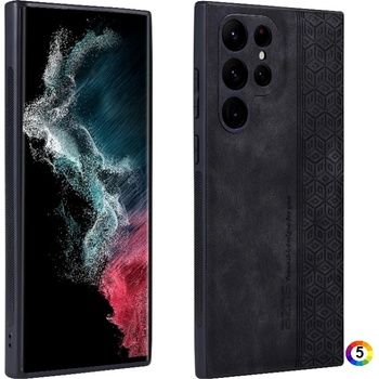 Image 1 of Samsung Galaxy S24 Ultra 5G AZNS Удароустойчив Кожен Калъф и Протектор