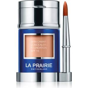 La Prairie Skin Caviar Concealer Foundation грим и коректор SPF 15 цвят NC-20 Porcelaine Blush 30ml