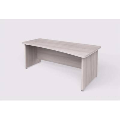 Lenza Pracovný stôl Wels zúžený vľavo 200x76,2x100/78cm agát svetlý