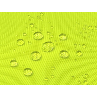 Mirtex Tkanina OXFORD 200/111LS Reflexní žlutá šíře 160cm Zbytková metráž