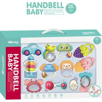 Image 1 of Chipolino, TOYS Беб. дрънкалка и гризалка 12 части (drn02460886)