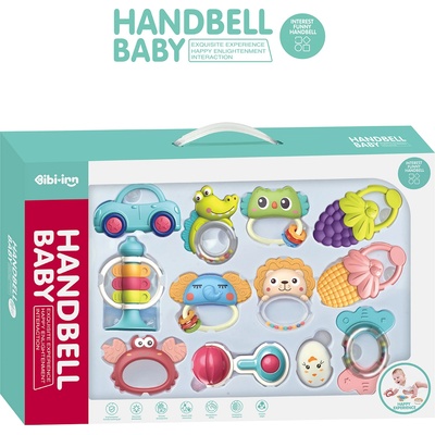 Chipolino, TOYS Беб. дрънкалка и гризалка 12 части (drn02460886)