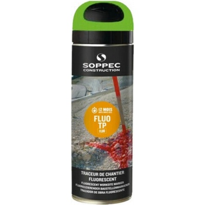 SOPPEC Značkovací sprej FLUO fluorescentný zelený 500 ml
