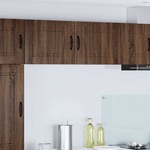 vidaXL Панел за миялна машина Kalmar Кафяв дъб 50 x 31 x 40 см (884548)