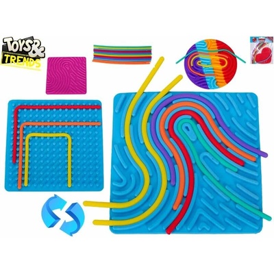 Mikro Fingerprint Maze bludiště 12,5cm 3 druhy – Zboží Dáma