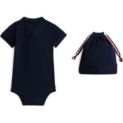 Tommy Hilfiger боди за деца от памук с еластан (KN0KN02372.PPY2)