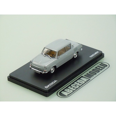 Abrex Škoda 1100MBX 1969 sivá Námořní 1:43
