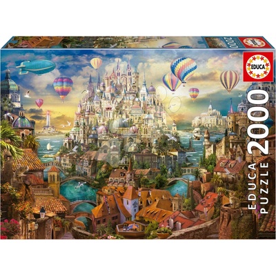 EDUCA Město snů 2000 dielov