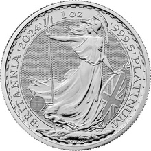 The Royal Mint platinová mince Britannia 1 oz