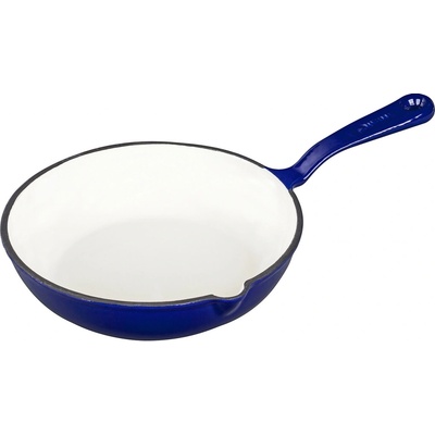 Český smalt GOURMETINA Litinová smaltovaná pánev TEREZA Noční modrá 21 cm