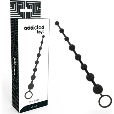 Анална броеница, комфорт и удоволствие, 29см. - Anal Beads Black (D-222051)