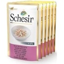 Kapsičky pre mačky Schesir Cat Adult kura šunka 50 g