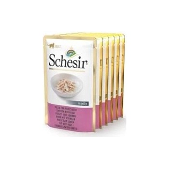Schesir Cat Adult kura šunka 50 g