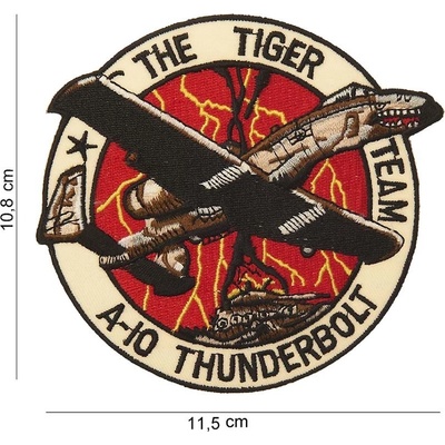 FOSTEX nášivka The Tiger Team A-10 Thunderbolt