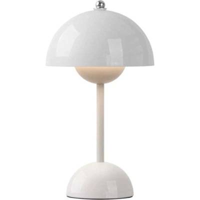 Настолна лампа Giftdecor, форма на гъба, 1.5 W, бяла (2123050045)