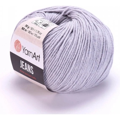 Jeans 80, světle šedá