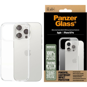 Image 1 of Panzer Гръб PanzerGlass HardCase за iPhone 16 Pro - Прозрачен