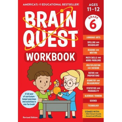 Brain Quest Workbook: 6th Grade Revised Edition (Workman Publishing)(Paperback)