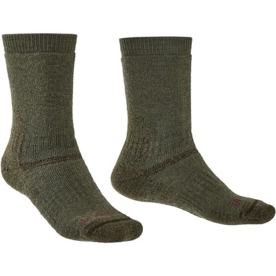 Bridgedale ponožky Explorer HeavyWeight Merino Performance Boot olive