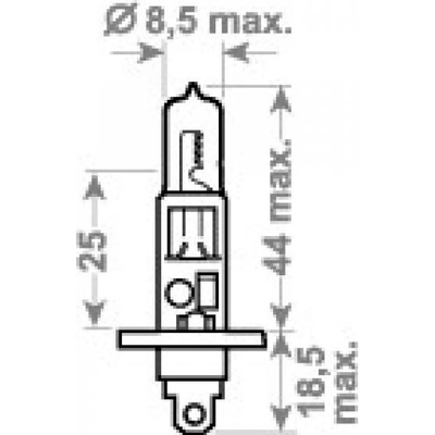 Trifa TDL Long Life HD H1 P14,5s 24V 70W