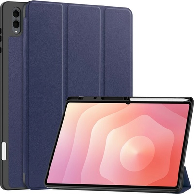Vsetkonamobil 126964 LEATHER Zaklápací kryt pre Samsung Galaxy Tab S11 Ultra modrý