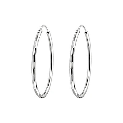 Nubis stříbrné náušnice kruhy NB-3042-30