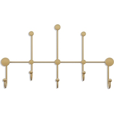 Kalune Design Метална стенна закачалка в златист цвят Dama - Kalune Design (494PYT1132)
