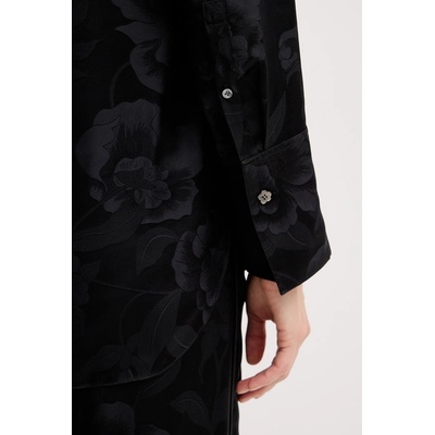 KENZO Копринена риза Kenzo (FF52CH2549JR.99)