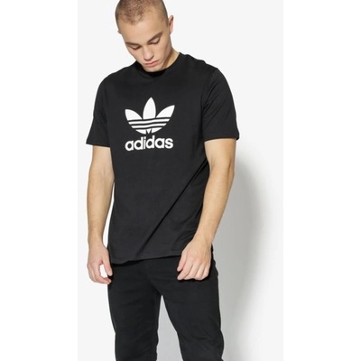 adidas TREFOIL T shirt černá