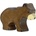 Holztiger Дървена фигурка Holztiger - Малка кафява мечка (80185)