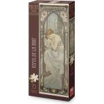 Dino - Puzzle Alfonz Mucha: Night's Rest panoramic - 40 - 99 piese
