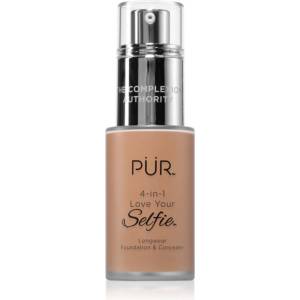 PÜR Cosmetics 4-in-1 Love Your Selfie грим и коректор 2 в 1 цвят TN3 30ml