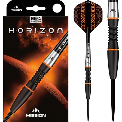 Mission Horizon Black PVD/Orange 95% 22g steel