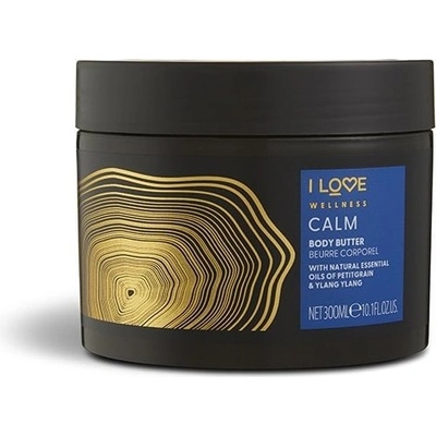 I Love Wellness Calm Vegan Hydrating Ylang Ylang & Lavender Body Butter 300 ml
