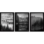Wallity Картини в комплект от 3 бр. 35x45 cm Black & White - Wallity (364LUL1267)