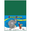 Stepa Kresliaci kartón A3 50ks 180g tmavo zelený